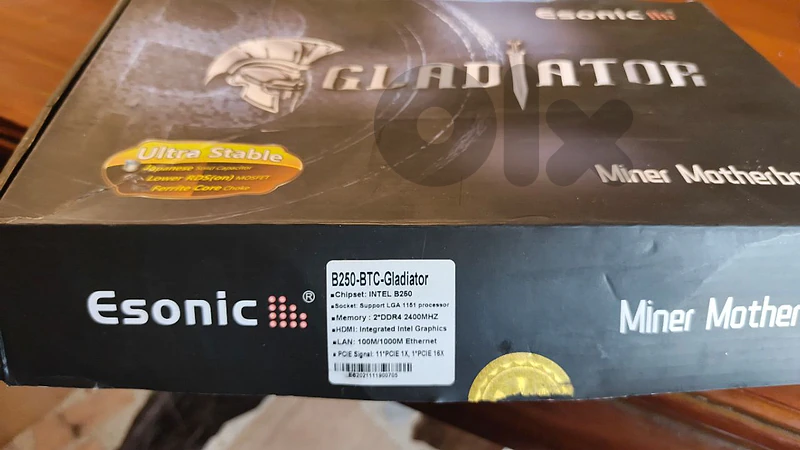 board b350 btc gladiator with cpu