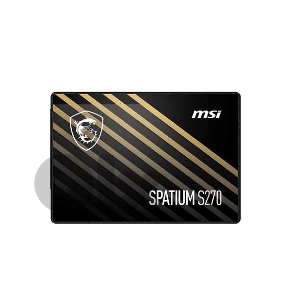 MSI Spatium S270 2.5" SATA 960GB SSD – Like New ( Box & SATA Cable)