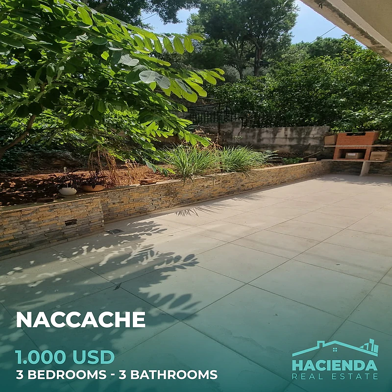 Apartment With Terrace For Rent In Naccache