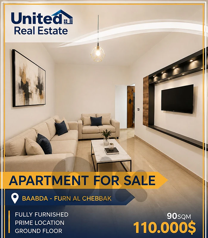 2-Bedroom Fully Furnished Apartment for Sale – Furn El Chebbak