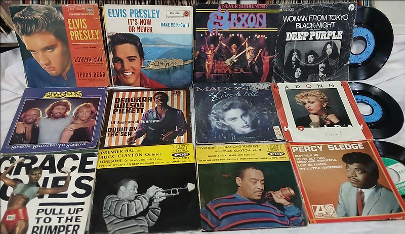 🔥 45 RPM VINYL SINGLES — FOR SALE! 🔥