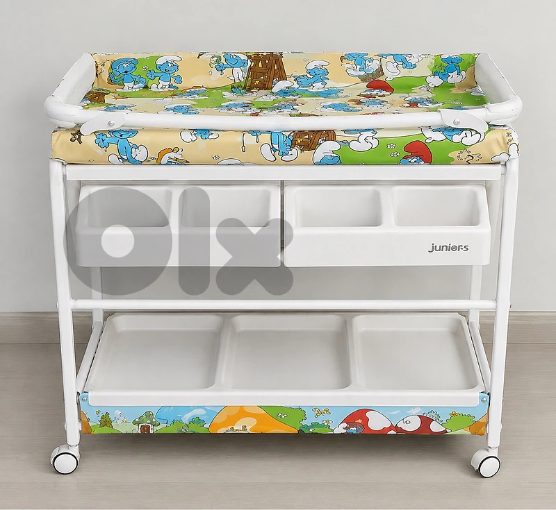 Juniors Baby Changing Table & Bath – Smurfs | 2-in-1