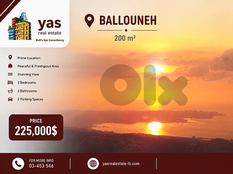 Ballouneh 200m2 | duplex | Fully Furnished | Impressive View | Catch | Ballouneh 200m2 | duplex | Fully Furnished | Impressive View | Catch |