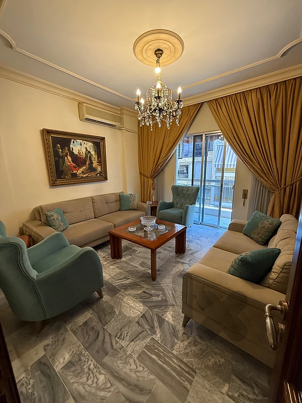 Furniture for sell with silk curtains
