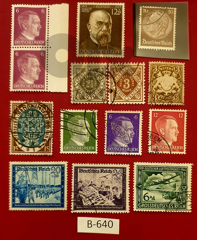 Germany Reich Nazi 14 stamps Lot# B-640 Germany Reich Nazi 14 stamps Lot# B-640