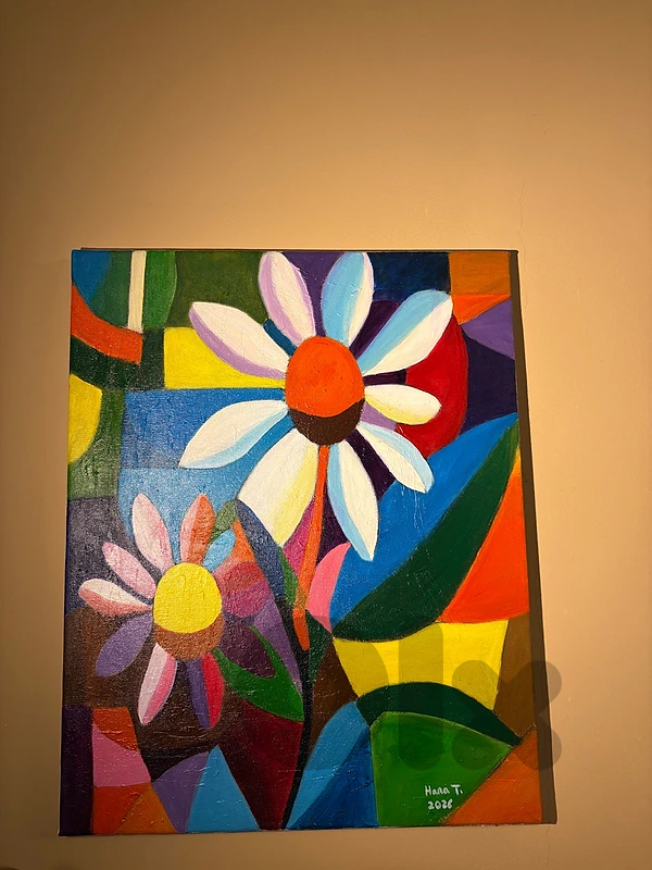 2 Acrylic Paintings