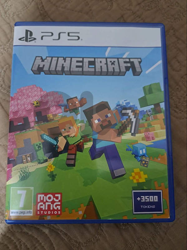 minecraft CD for ps5