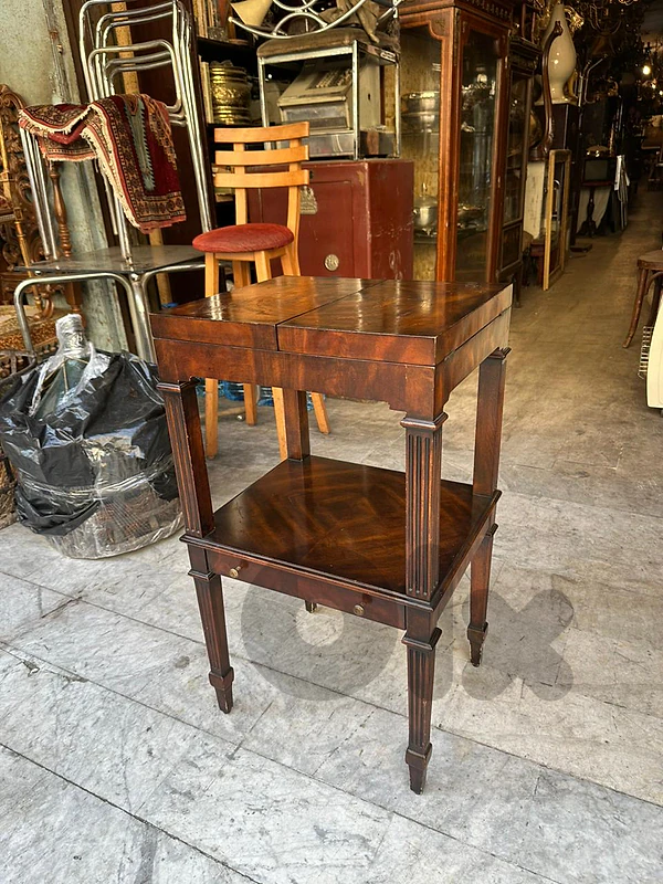 English antique work table unique pcs with box