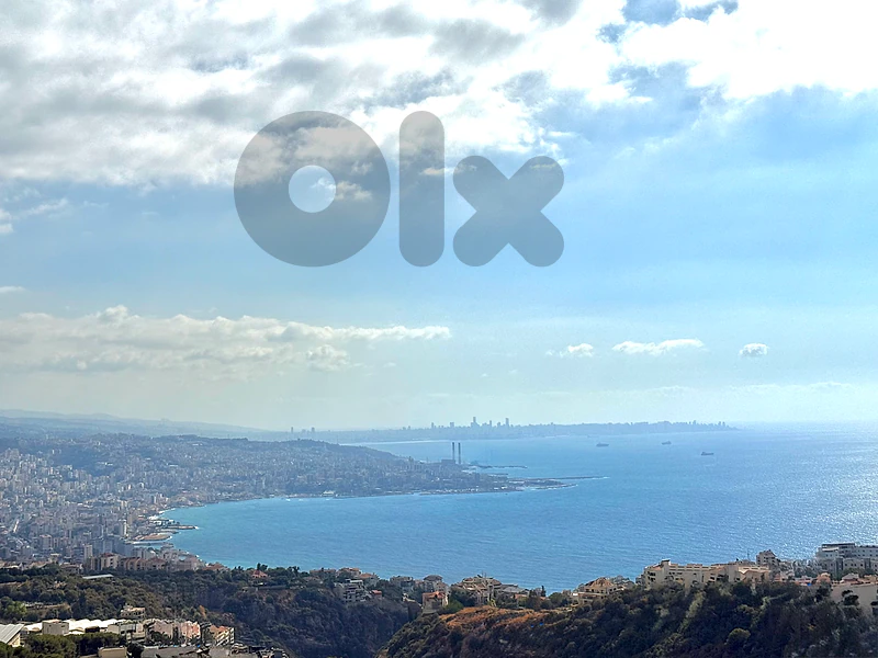 RWK688CA - Land for Sale in Kfour with Open Sea View!