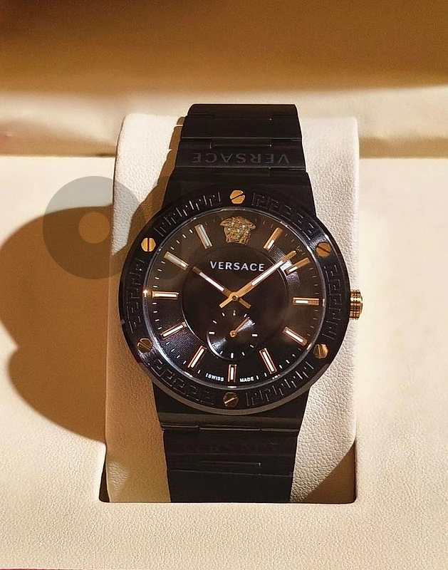 Versace Greca Logo VEVI00620 41mm – Box, Booklet & Extra Links