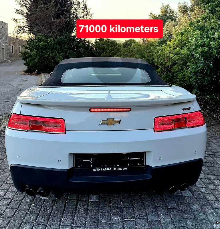 Chevrolet Camaro 2015 RS  71000 Kilometers as new car