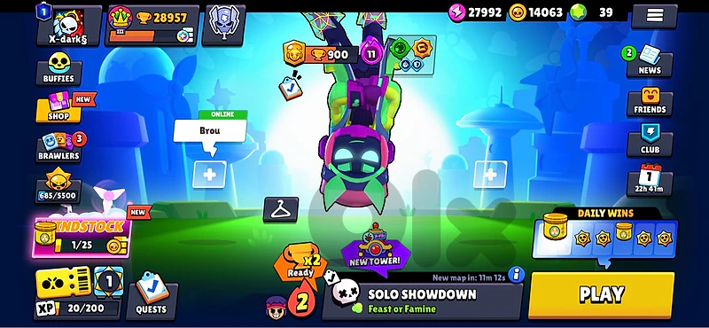 brawl star account