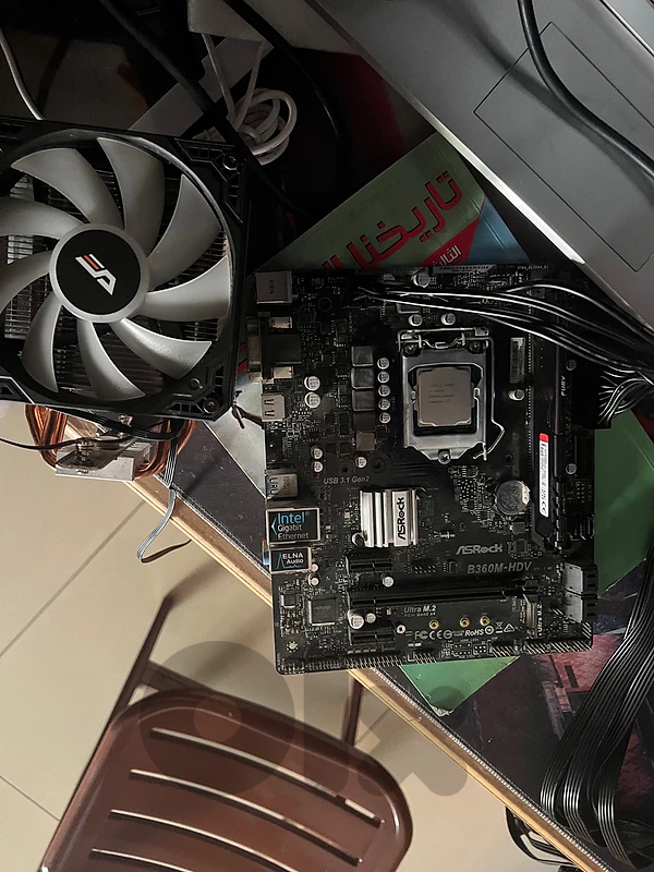i5-9400f + Asrock B360M + Darkflash RGB Air Cooler