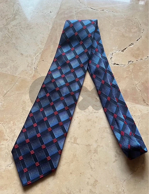 Original ermenegildo zegna luxury silk tie