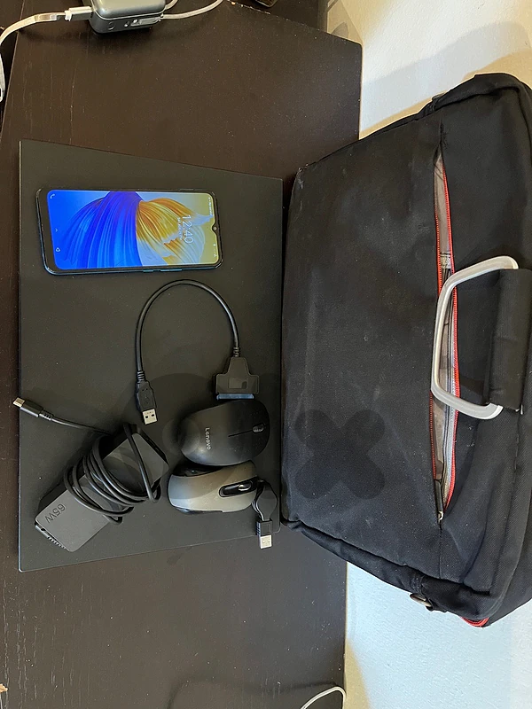 lenovo laptop and infinix phone