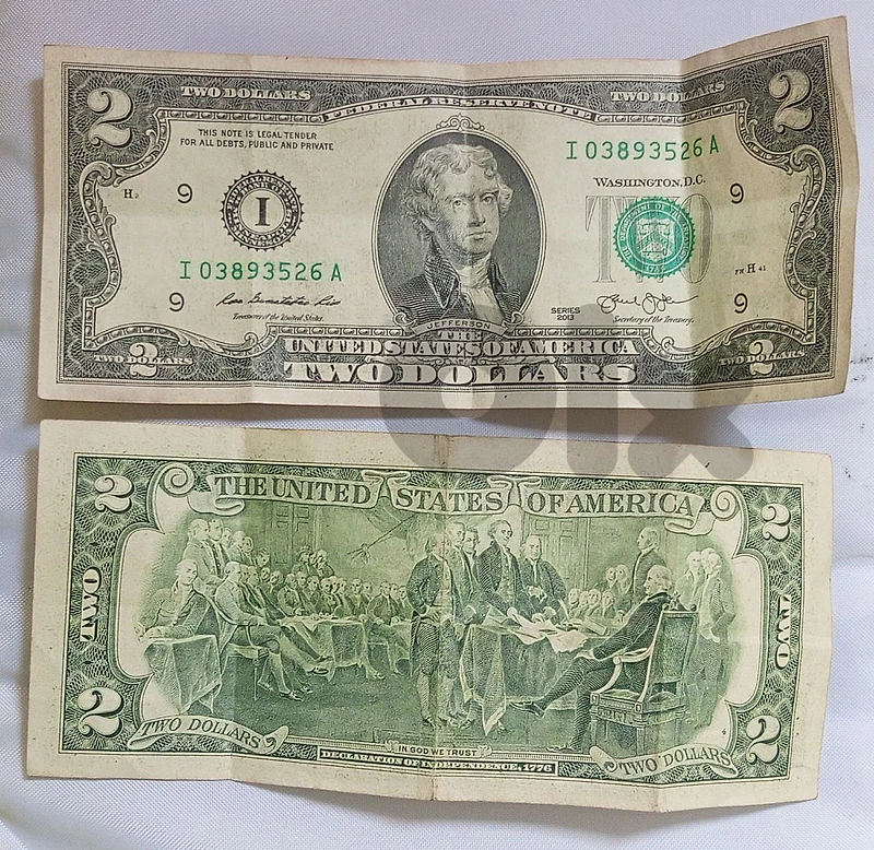 ورقة ال 2$