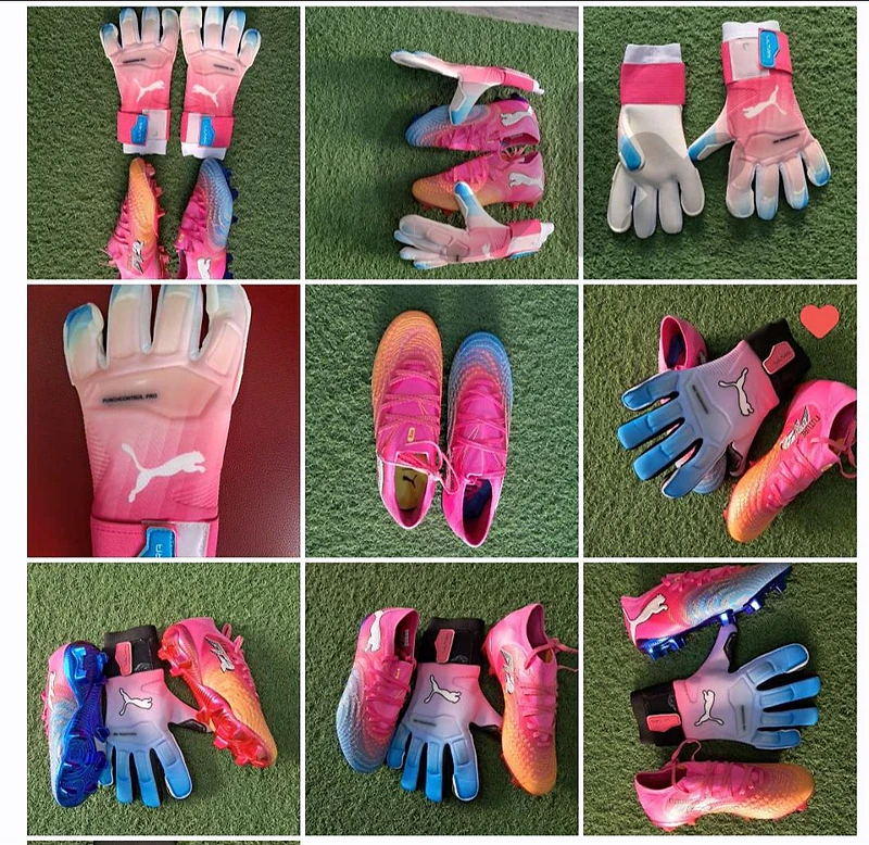 football shoes original an gloves كفوف حارس مرمى كرة قدم
