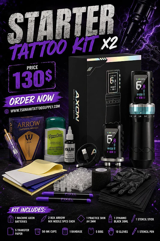 starter tattoo kit X2