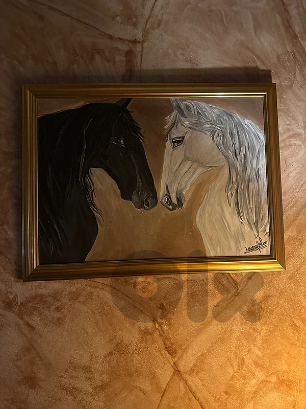 horse painting