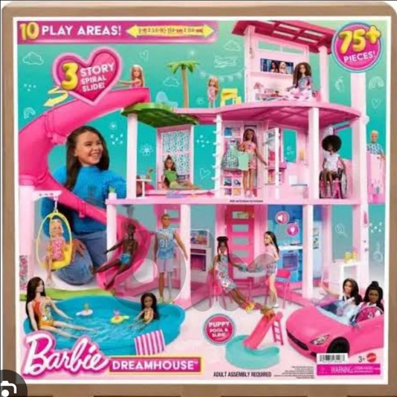 barbie dream house with pool