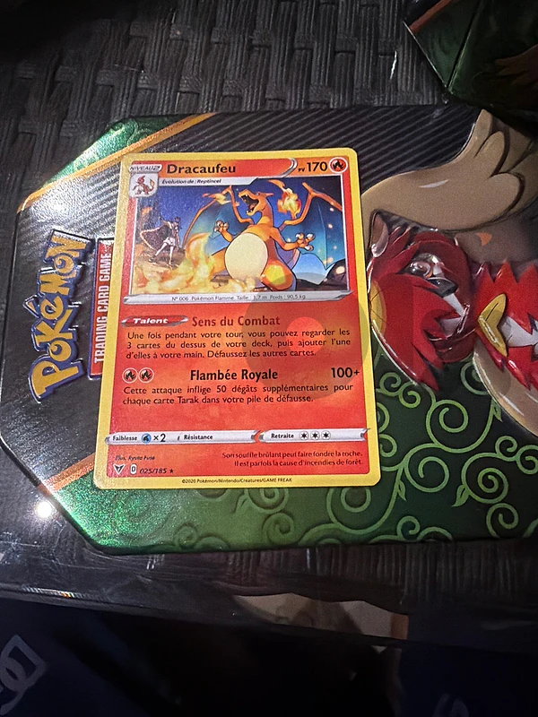 Pokemon Card Charizard french edition ( mint condition )