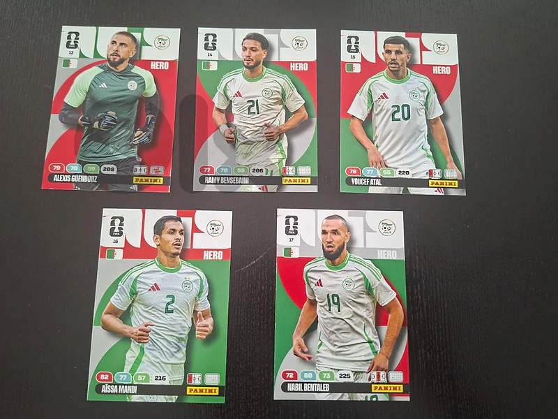 Panini world cup cards