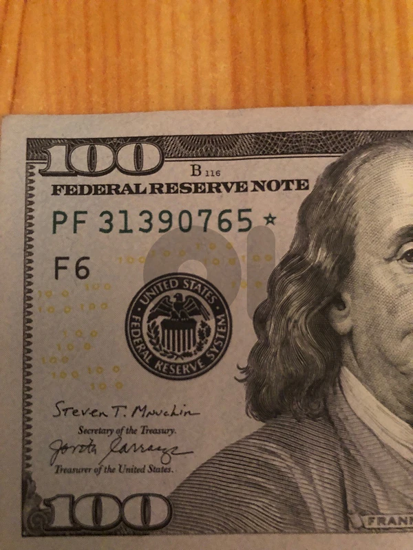 Star Series New Hundred Dollar Bill