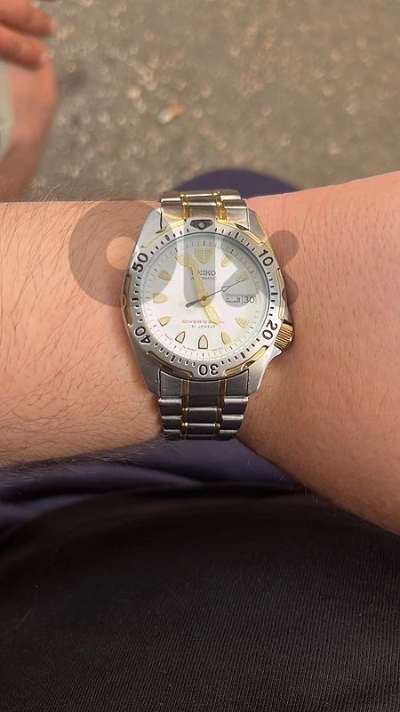seiko scuba 1997 diver watch