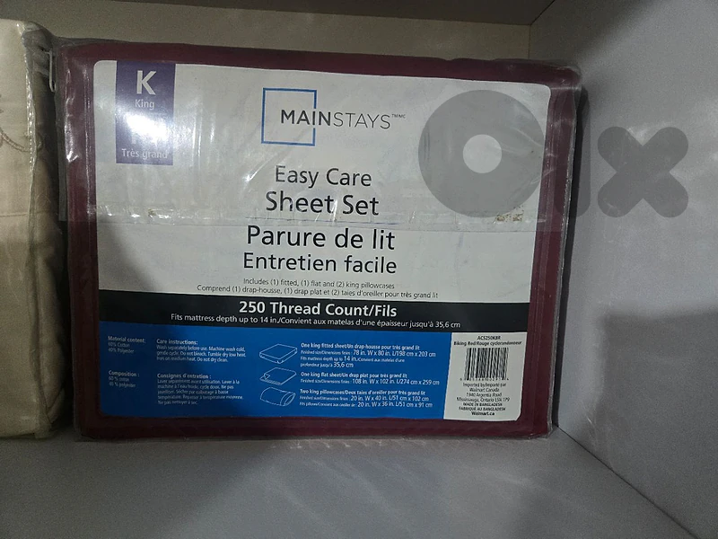 king size bed sheet 100% cotton