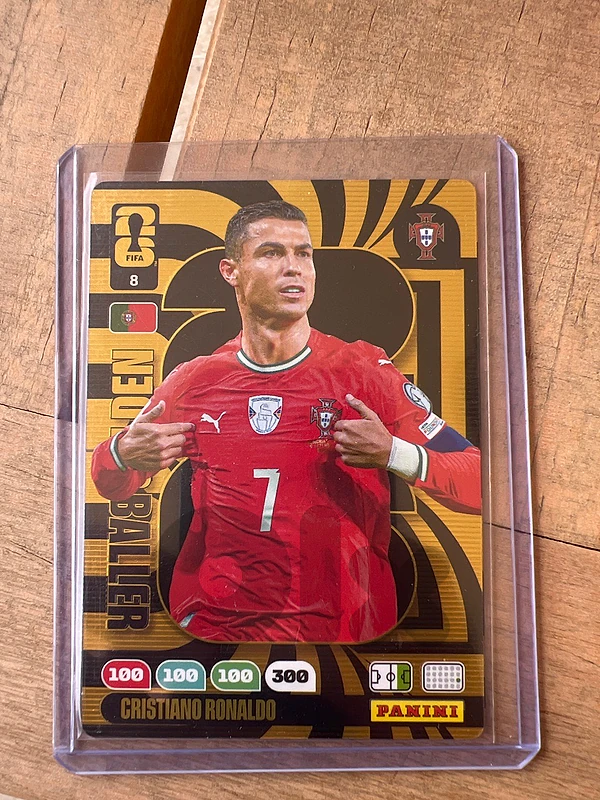 cristiano ronaldo golden baller