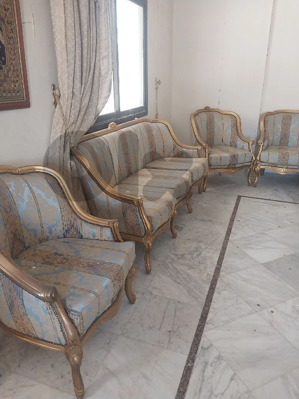 two large sofas a 4 small ones for sale