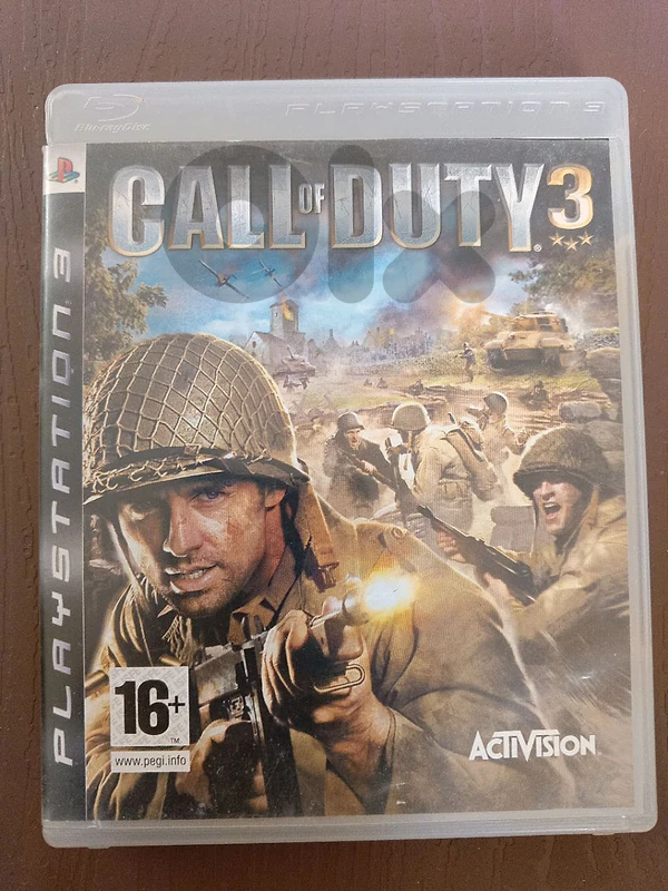 playstation 3 used CD call of duty 3