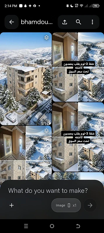 Prime l 3-bedroom Apartment for Sale in Bhamdoun.