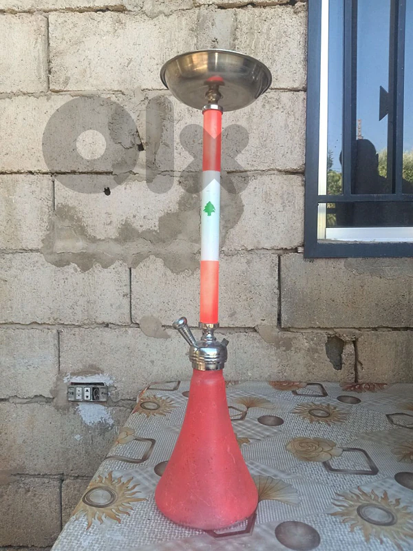 عرض مميز وحصري: أرجيلة "علم لبنان" الوطني + نربيش هدية مجاناً!