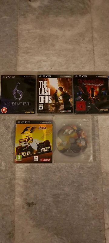 Original PS3 CDs for Sale (Clean with Manuals) / ألعاب بلايستيشن 3