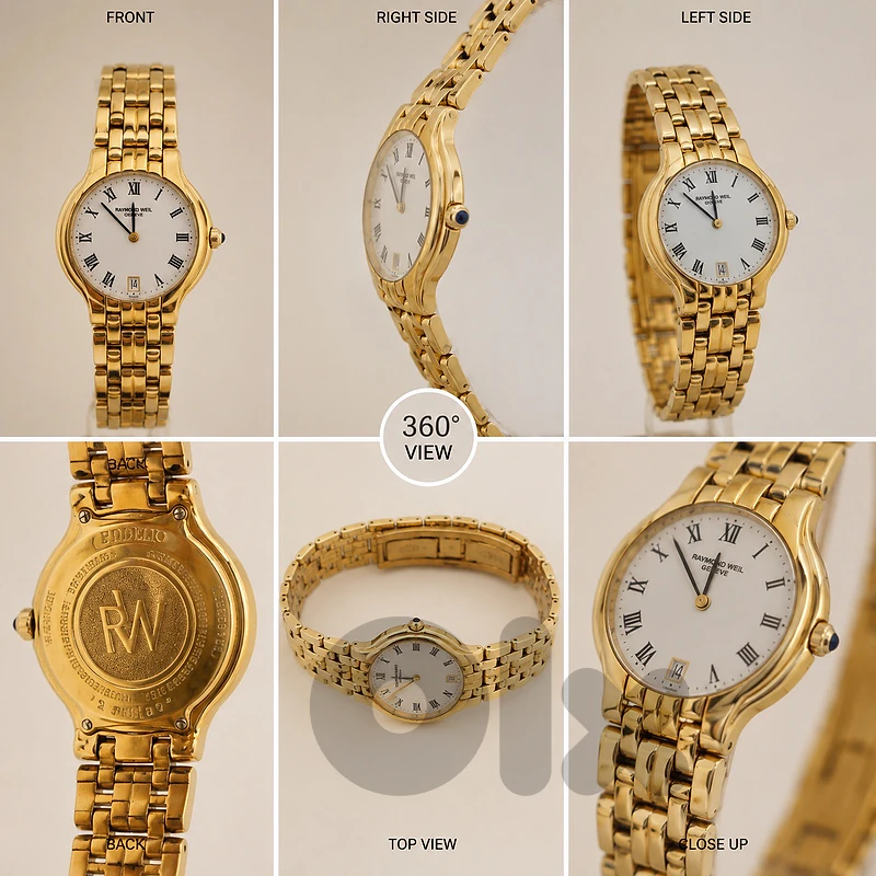 Elegant vintage Raymond Weil Genève unisex watch