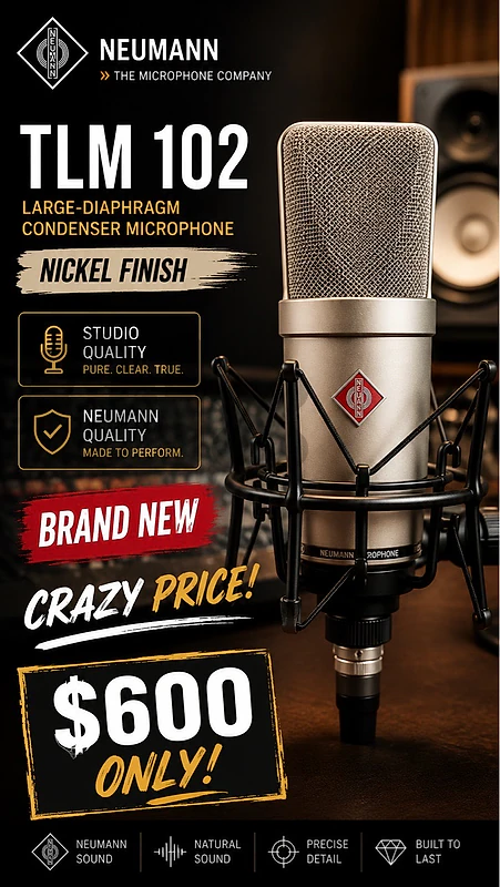 Microphone Neumann TLM 102