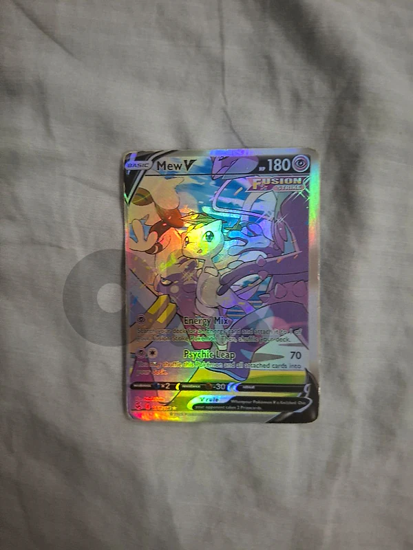 mew v pokemon card