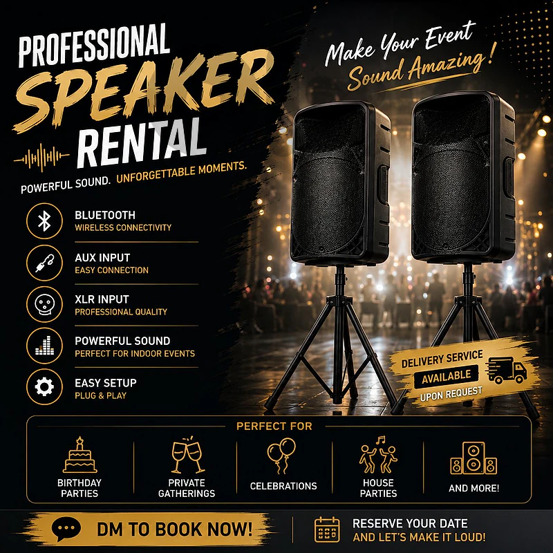 sound system for rent