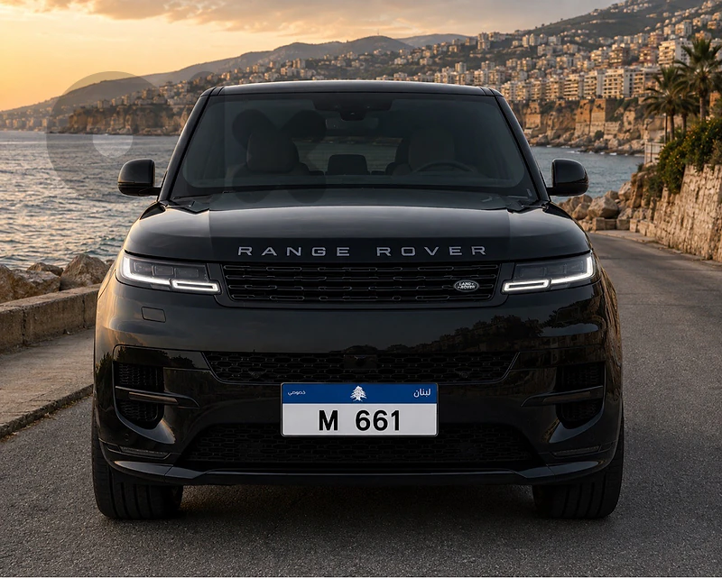 M 661 Rare 3-Digit Lebanese Car Plate