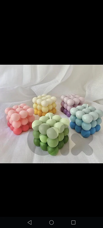 Natural Wax and Natural Essential Oil Scented Candles