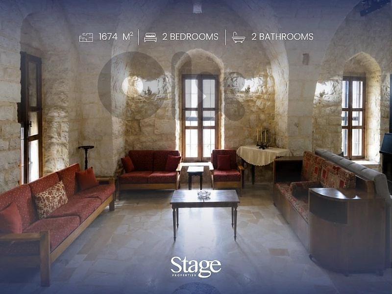 Charming Old Town House on 1,674 SQM Land in Toula For Sale
