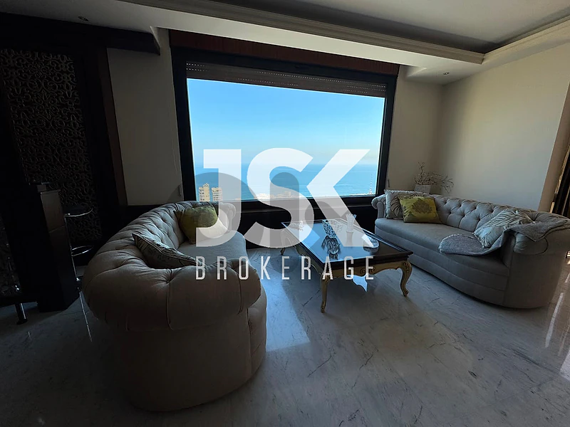 L22457 Apartment with Sea View For Sale in Bliss, Ras Beirut