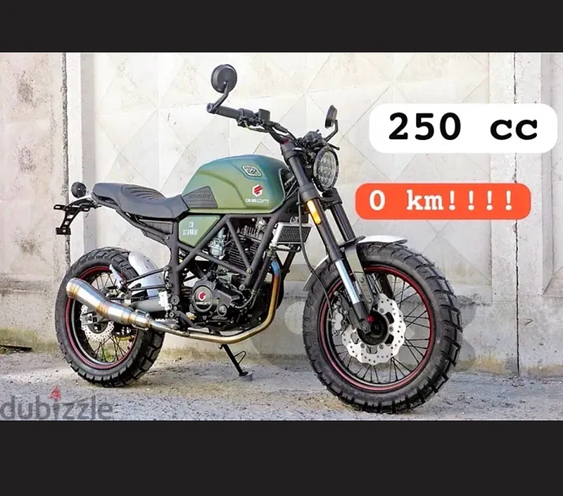 Scrambler  fuego 250 cc -2022 - still new not used !! okm