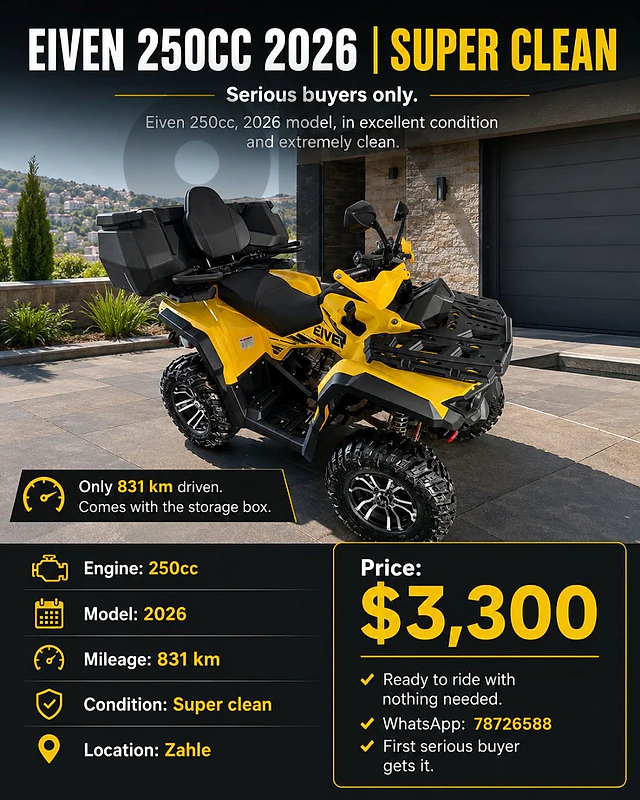 EIVEN 250CC 2026 | SUPER CLEAN