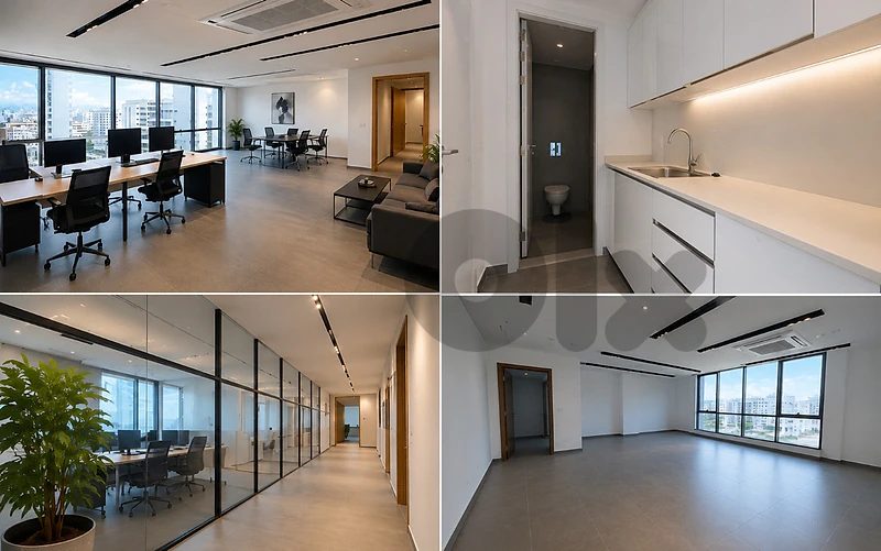 AH-HKL-609 Unfurnished office for rent in Sil El Fil 130m2