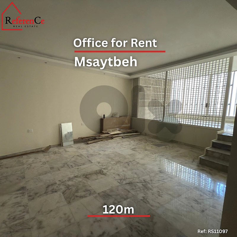 Renovated Office for Rent in Msaytbeh مكتب مجدد للإيجار في المصيطبة