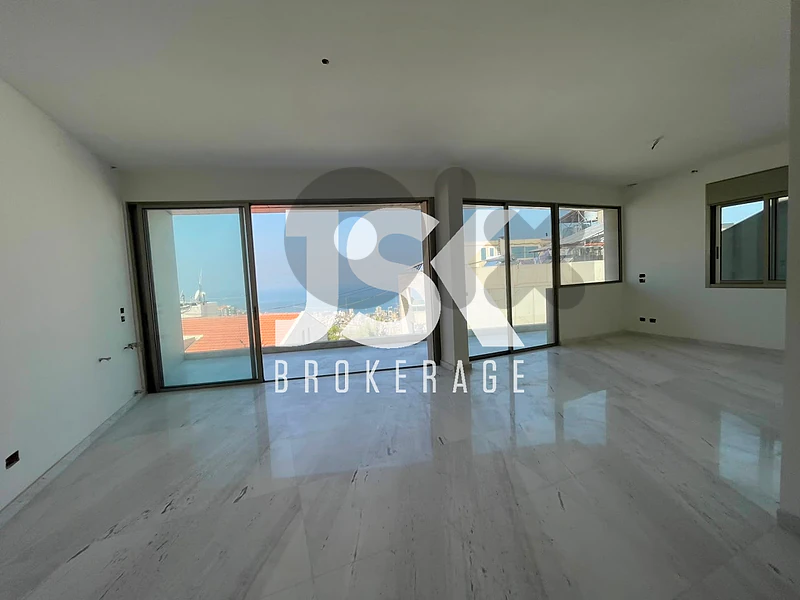L22478 Brand New Apartment Terrace For Sale in New Project in Bsalim