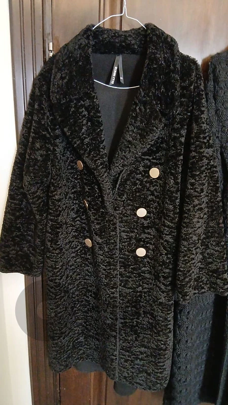 Coat elli white for women brand new