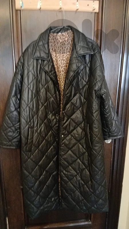 Sweedan Coat tiger leather